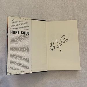 Signed Hope Solo Book